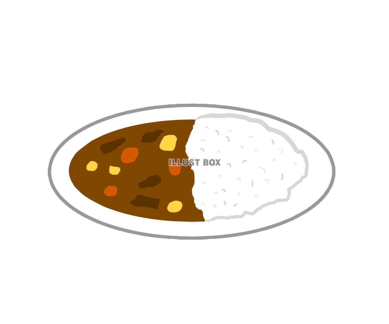 無料イラスト カレー