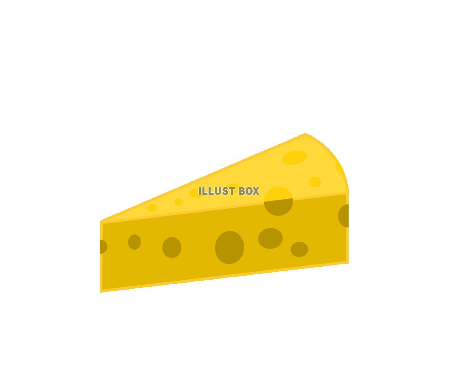 無料イラスト チーズ