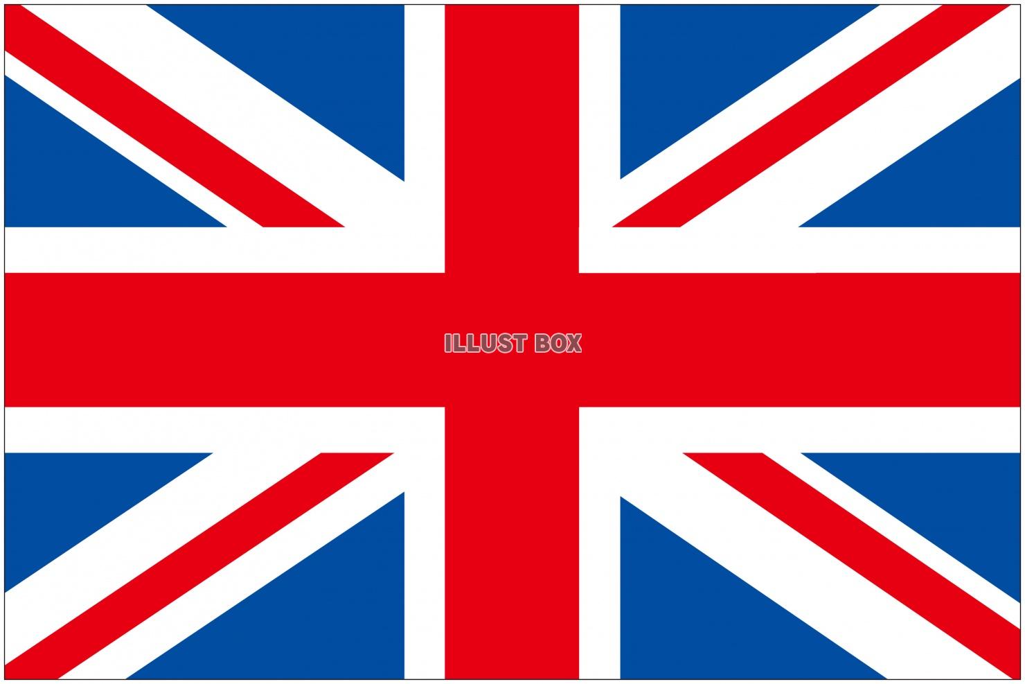 無料イラスト イギリスの国旗