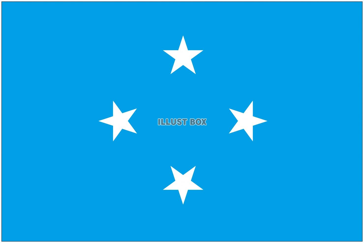 ミクロネシアの国旗