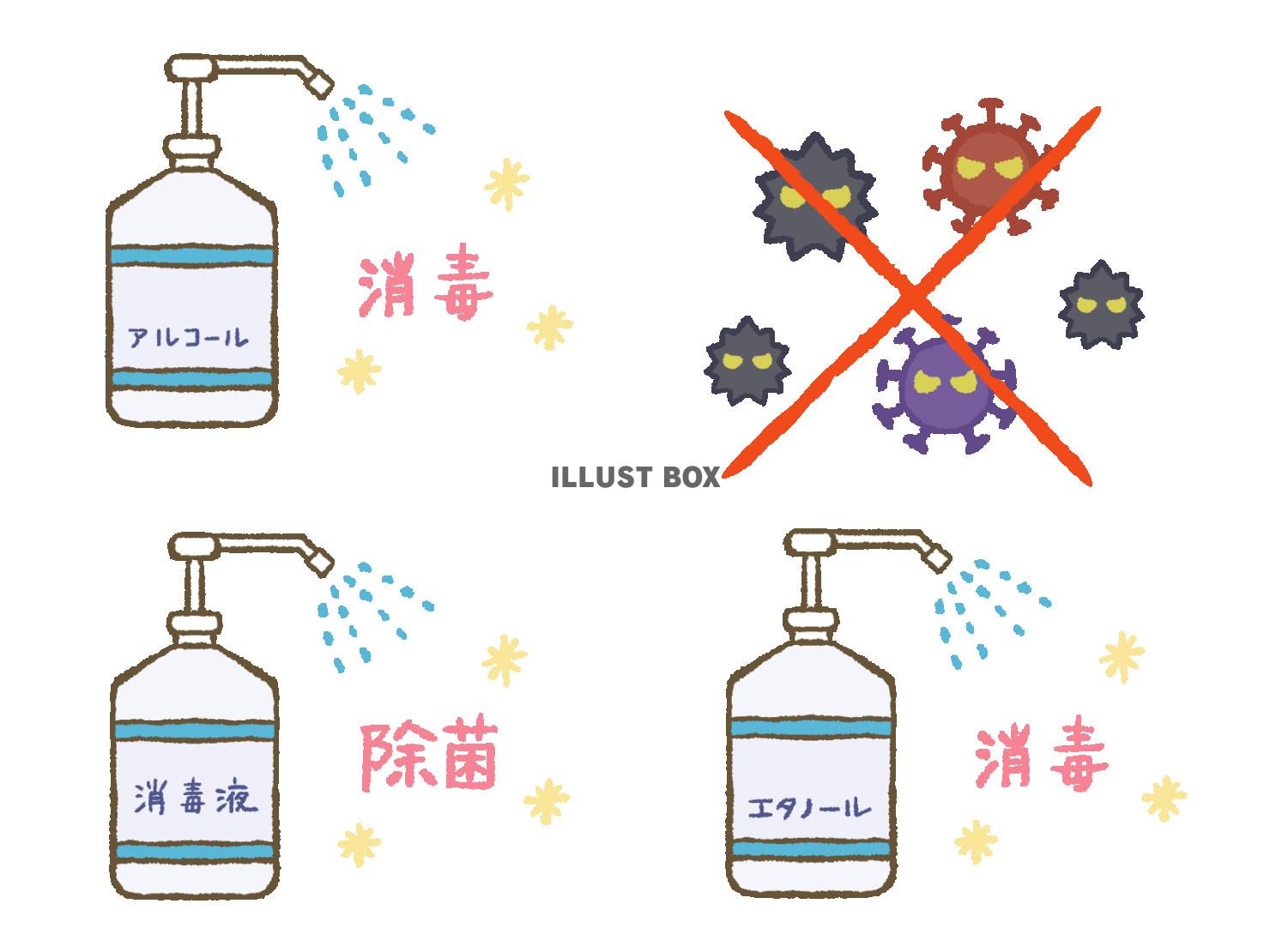 ばい菌 イラスト無料