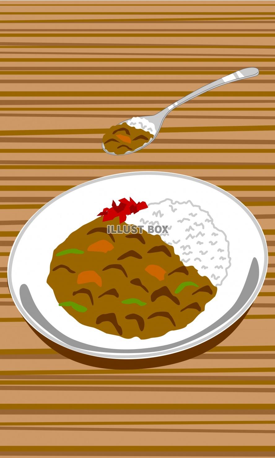 カレー イラスト無料