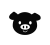 豚のシルエット