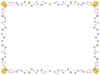 愛のフレームシンプル飾り枠素材イラスト