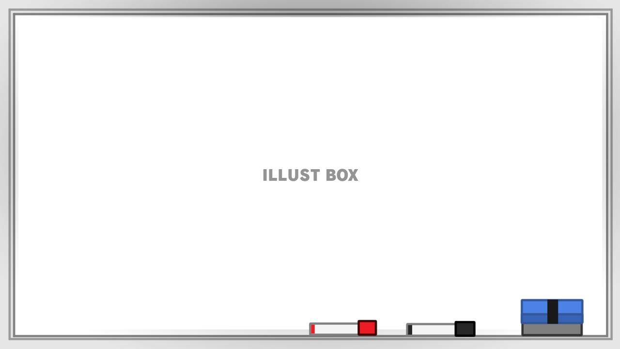 無料イラスト ホワイトボードフレーム