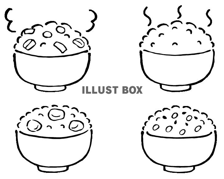 ぬりえ 素材 食べ物 イラスト無料