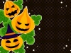 ハロウィンのおばけかぼちゃの背景