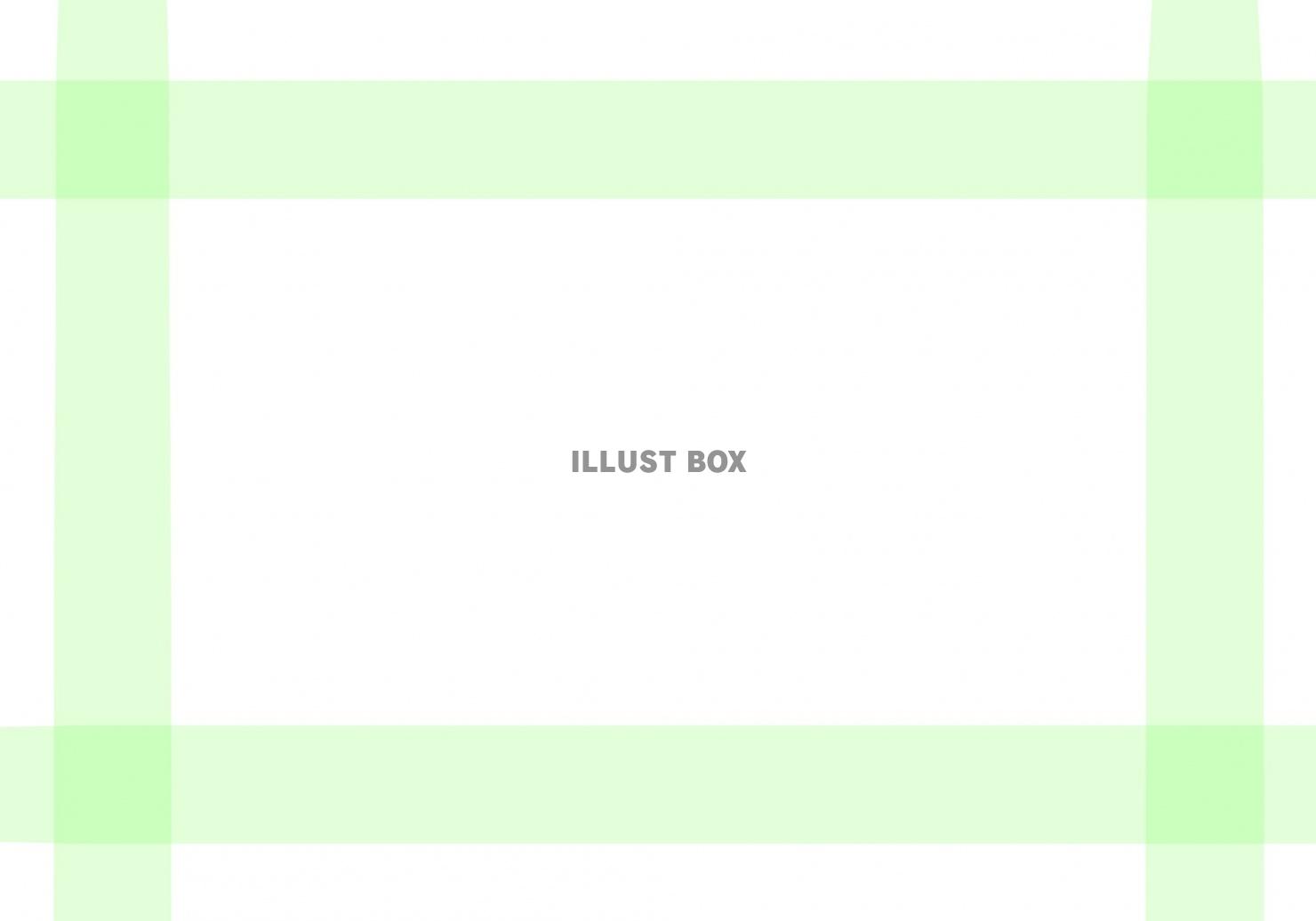 無料イラスト 緑のフレーム