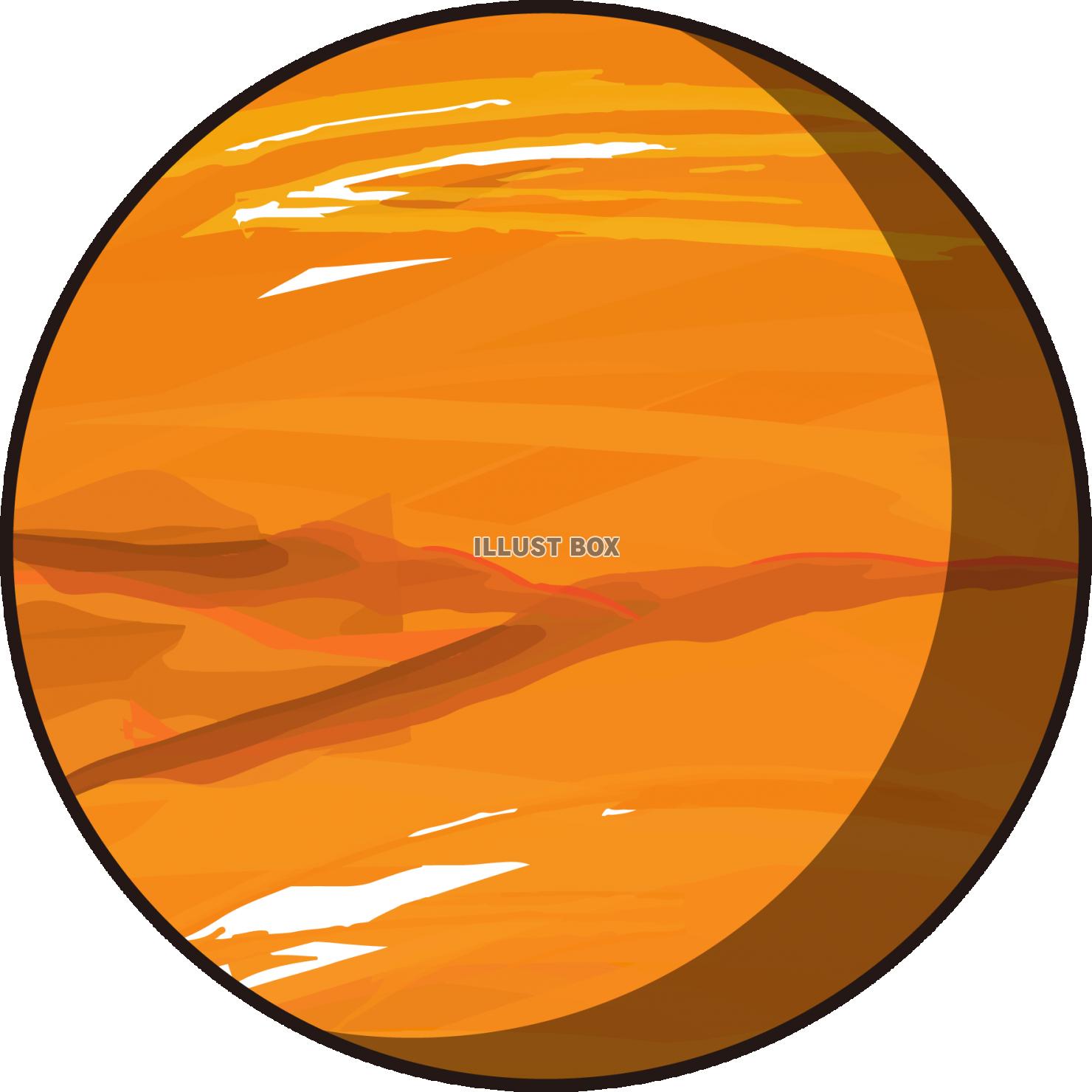 金星のイメージ（主線）