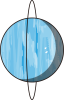 天王星のイメージ（主線）