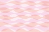 春のおしゃれな波系模様・ピンク背景画