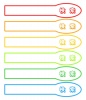 検索ボックス6色セット