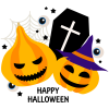 ハロウィンのイラスト素材