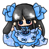可愛いロリィタの女の子イラスト