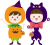 ハロウィンコスプレ１