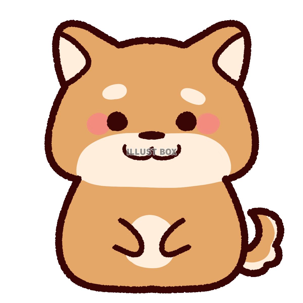 犬 柴犬 イラスト かわいい