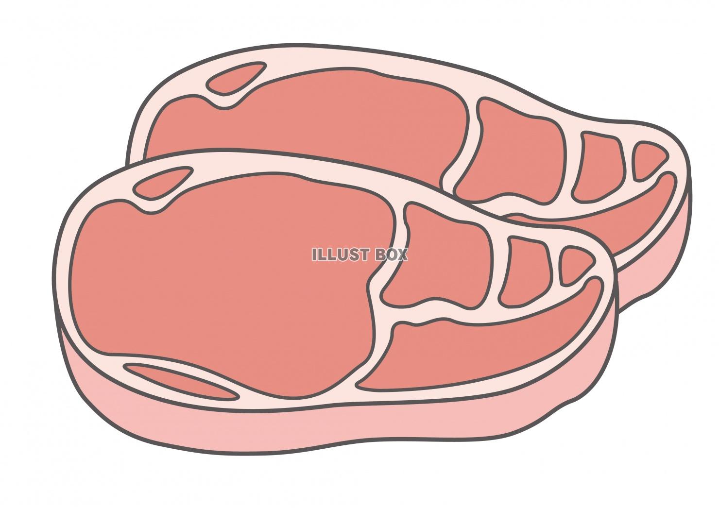 お肉 イラスト無料