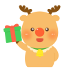 トナカイ（プレゼント）