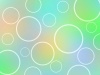 輪っか模様壁紙グラデーション背景イラスト