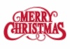 クリスマスのロゴ
