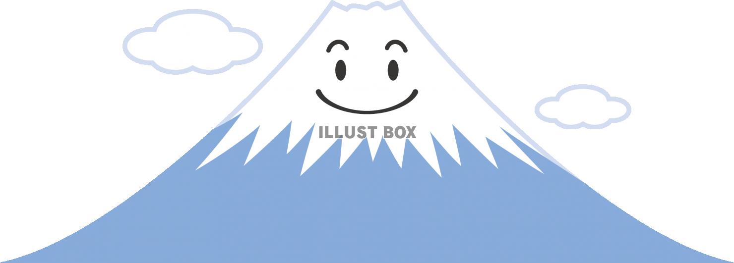 無料イラスト 山 富士山のキャラクター