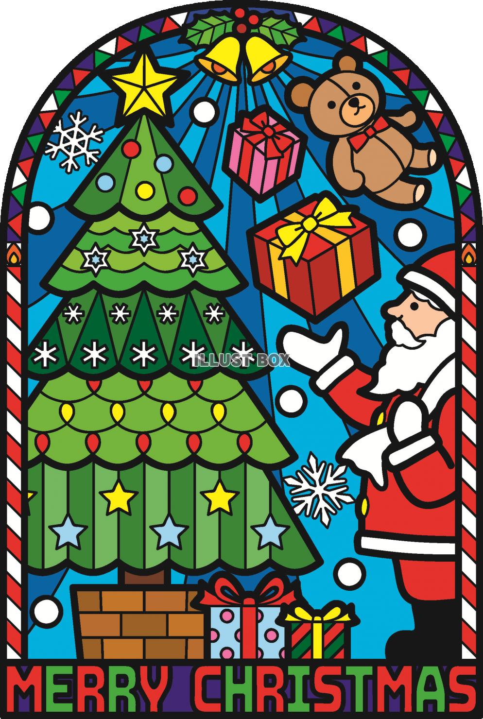 自由 さらに 初期の クリスマス ステンド グラス イラスト Ecfactory Jp