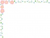 梅の花フレームシンプル飾り枠素材イラスト