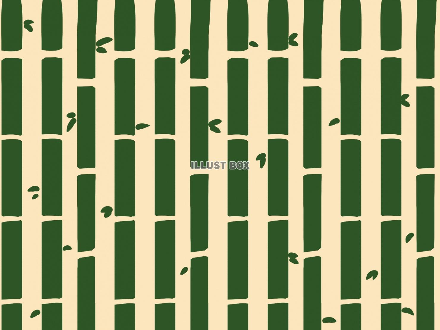 シンプルな竹柄の背景素材