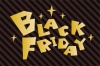 BLACK FRIDAY ブラックフライデー・英語ポップロゴ