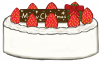 クリスマスケーキ(png)