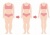 ダイエットイラスト★全身シェイプアップ★ダイエット経過