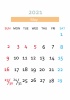 2021年5月カレンダー