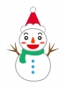 雪だるま（サンタ）