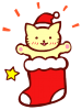 クリスマスのネコさん１