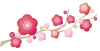 梅の花のイラスト