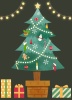 かわいいクリスマスツリー(zip:ai(cs2),jpg,png)