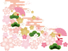 桜の花のイラスト