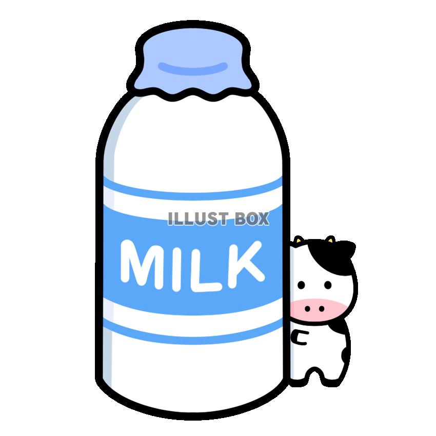 牛乳瓶 イラスト無料