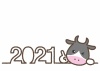 丑02_22（2021と牛の年賀状素材）