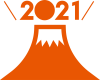 富士山　アイコン（正月・日本イメージ）2021年