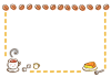 コーヒータイムのフレーム１