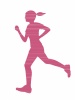 ジョギング背景素材イラスト人物壁紙画像