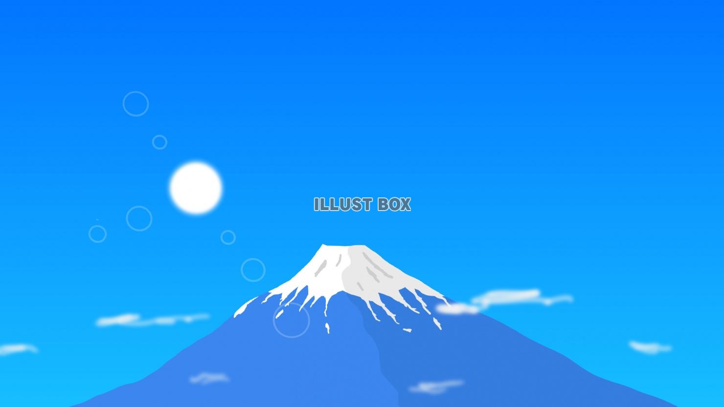 富士山 イラスト無料