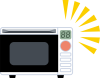 電子レンジ　加熱　マーク　アイコン