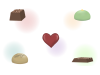 チョコレートのイラスト