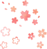 水彩の桜セット