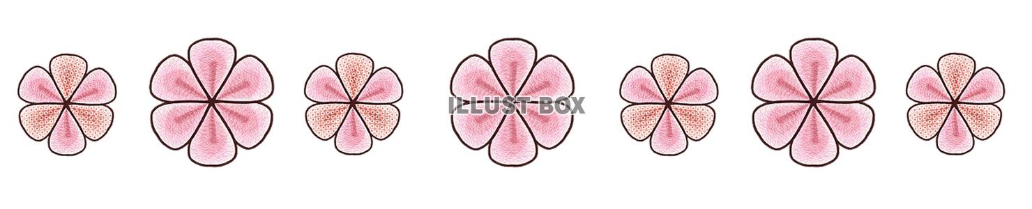 六つ花のライン