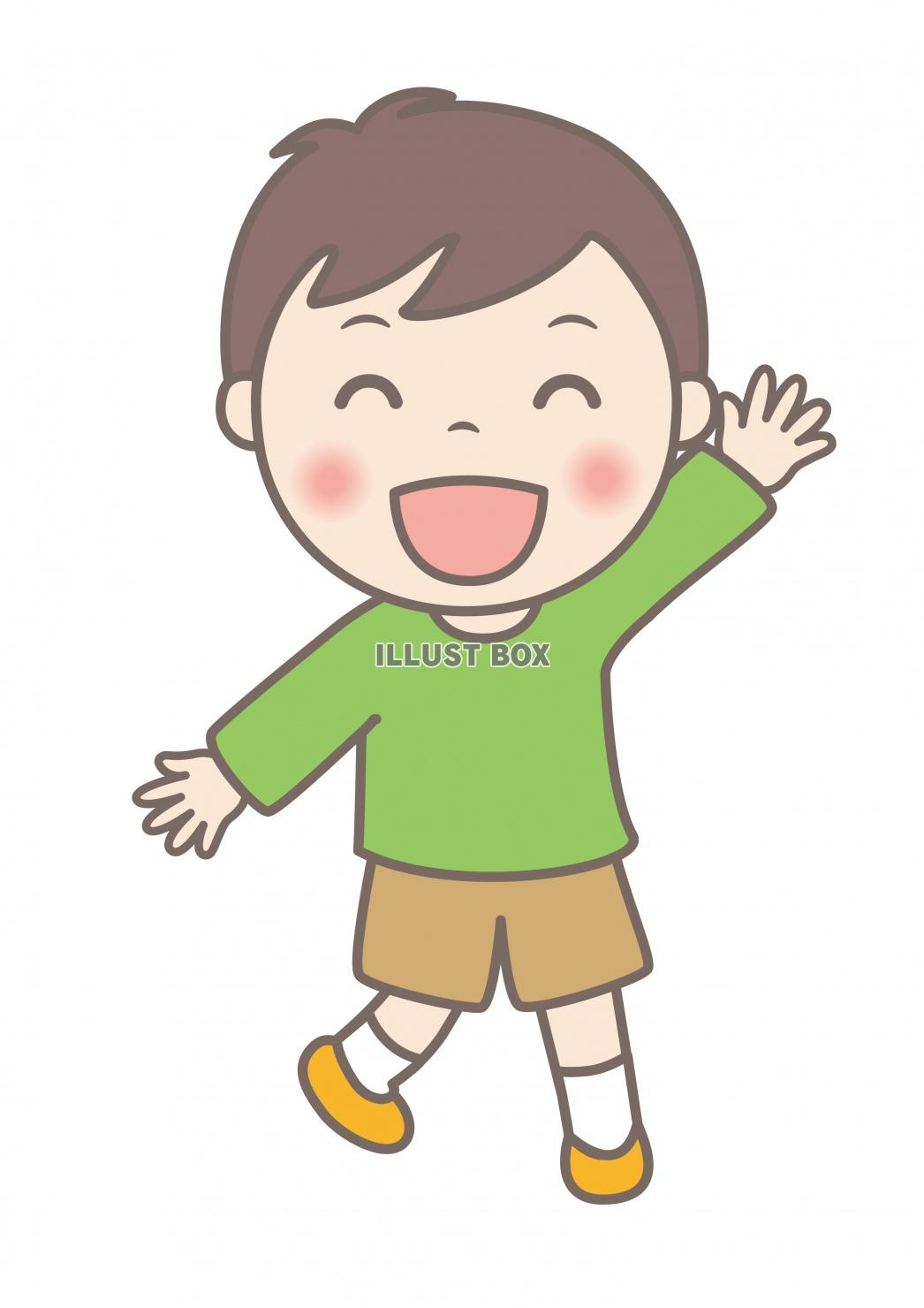 男の子 イラスト無料