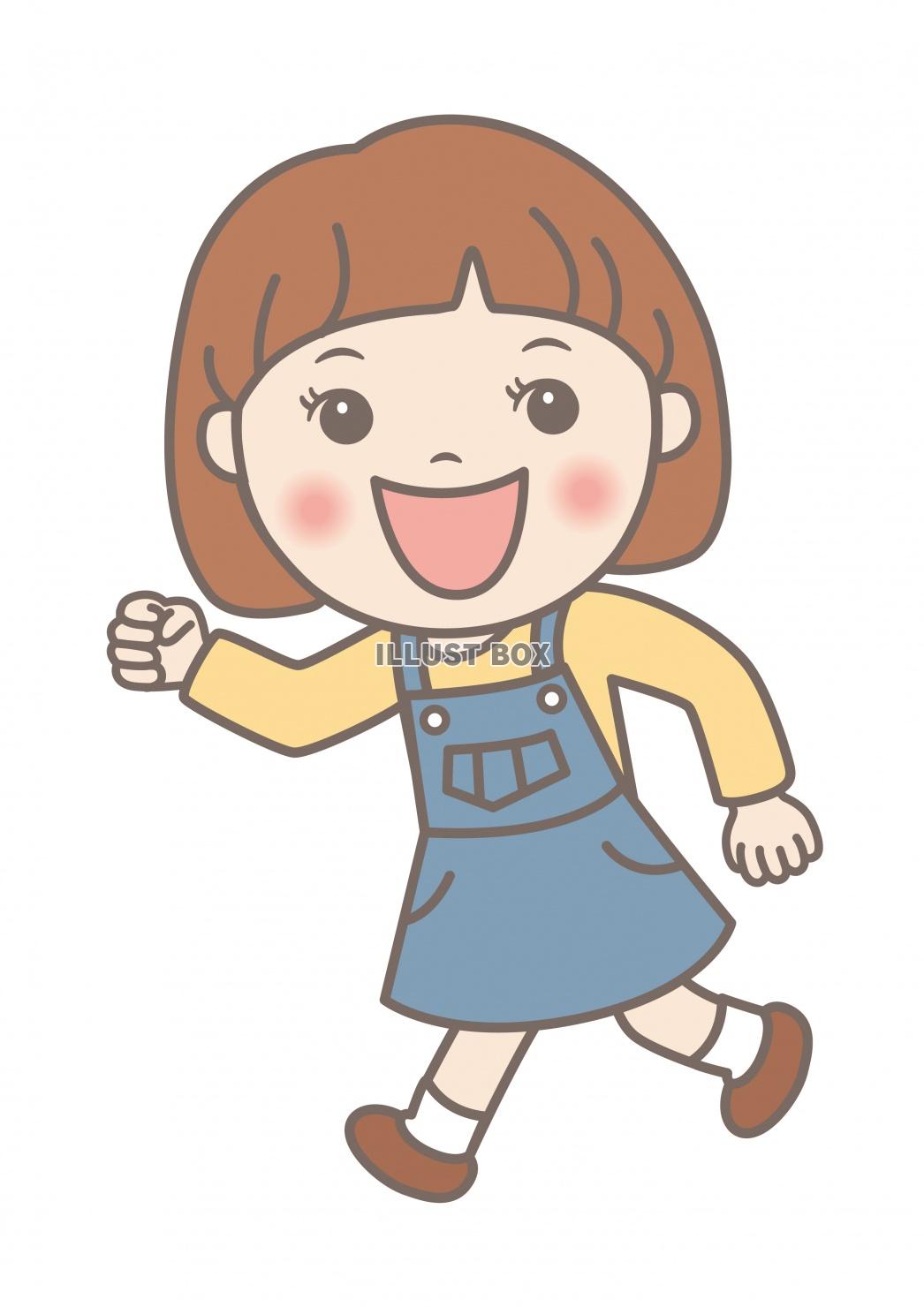 イラスト素材 女の子 イラスト無料