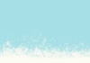 絵本風の幻想的で可愛いふわふわの雪（A4）